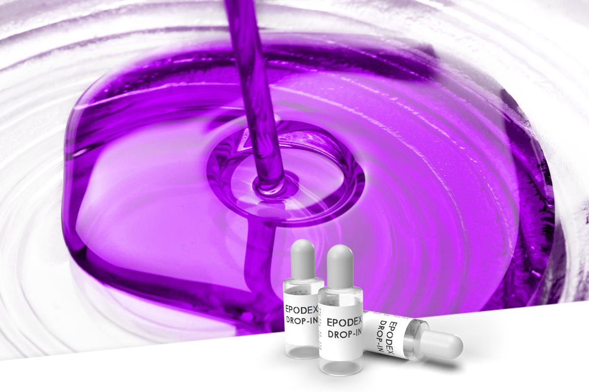 TRANSPARENT PURPLE- colorantes drop-in