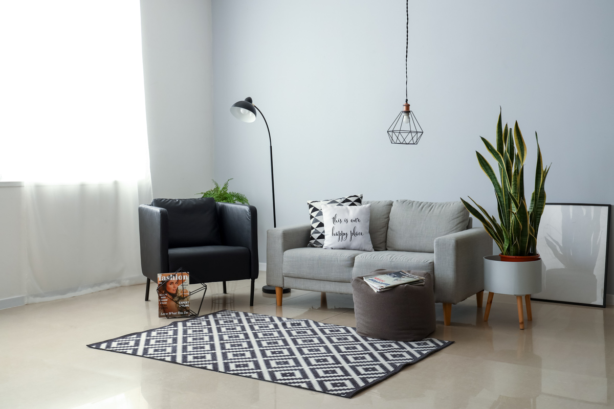 epoxy floor livingroom