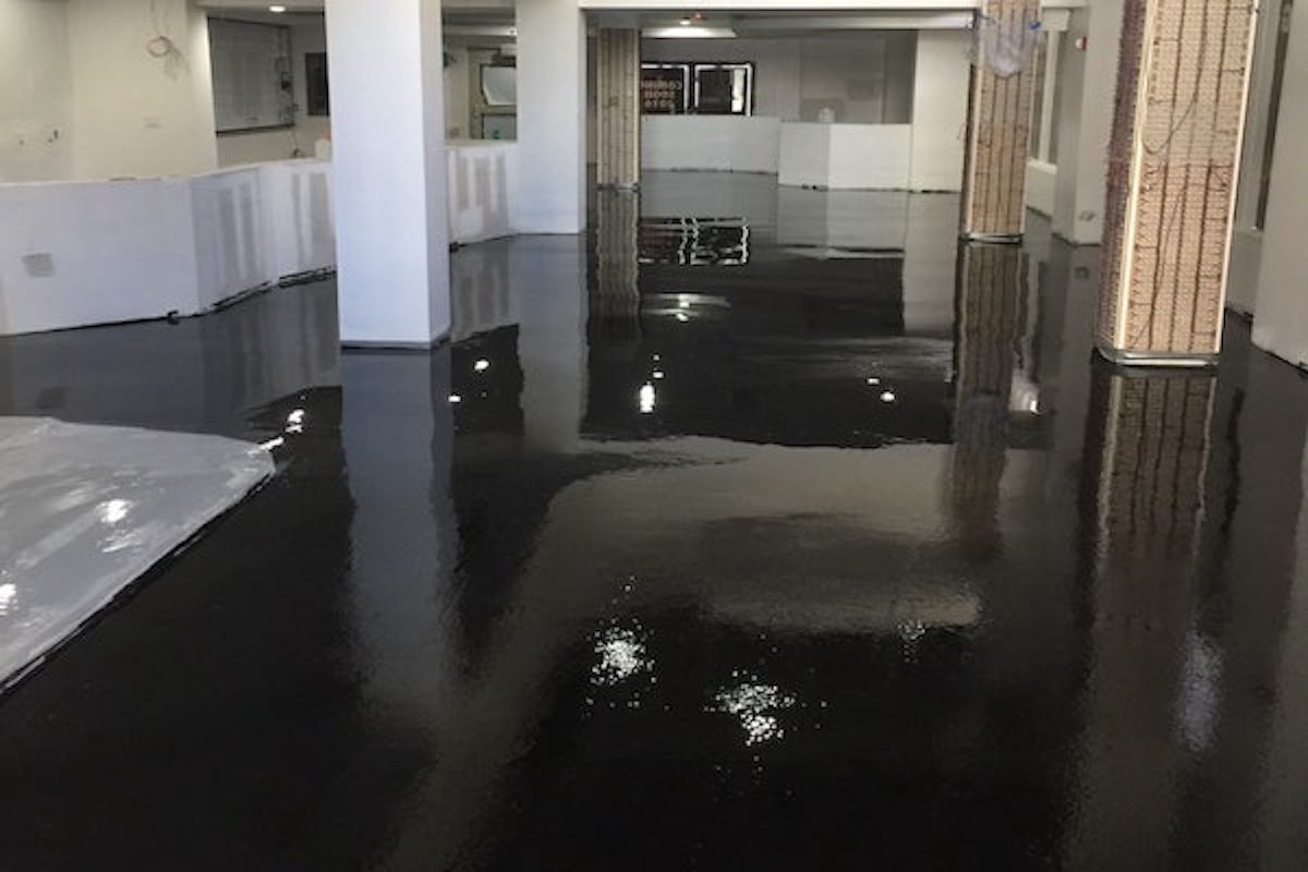 flooring epoxy resin kit black
