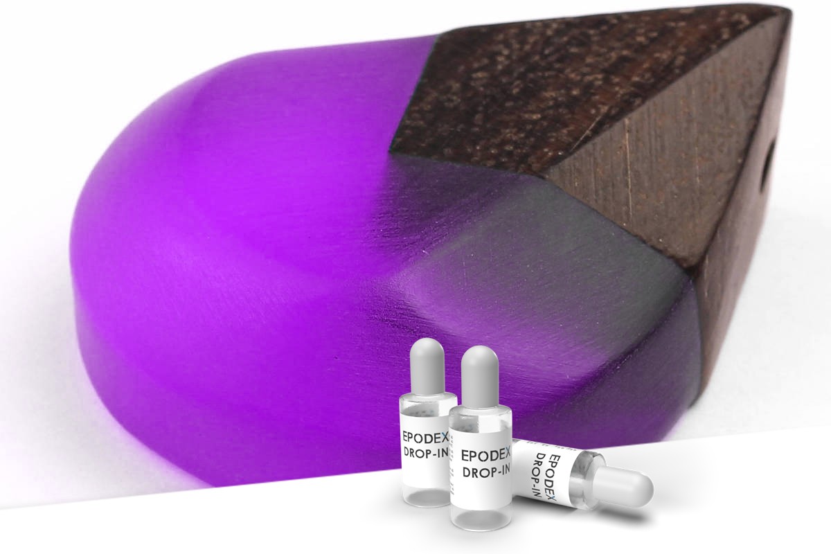 SEMI-TRANSPARENT PURPLE- colorantes drop-in