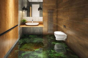 bahia green jet black badezimmer