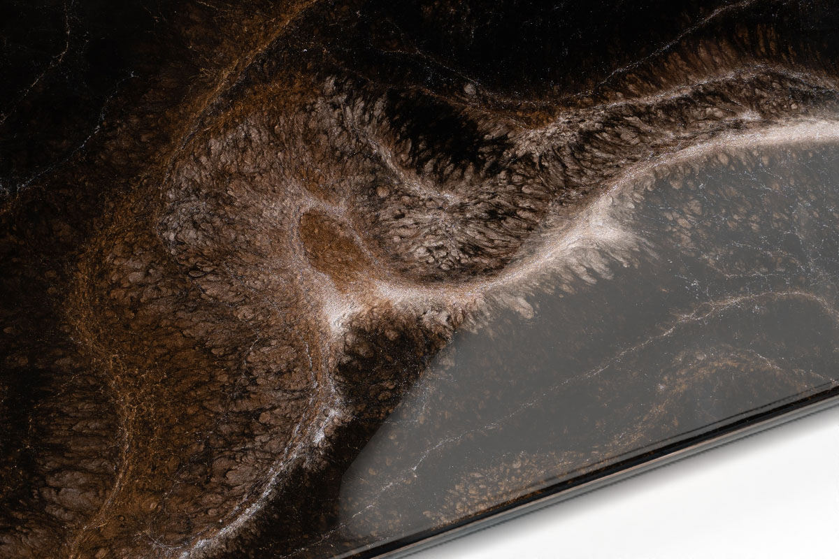 Kit de epoxi para encimeras de piedra – Rust Black – 3 colores