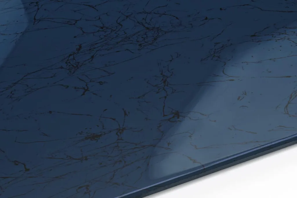 countertop Floor Coating marble azure blue varnish