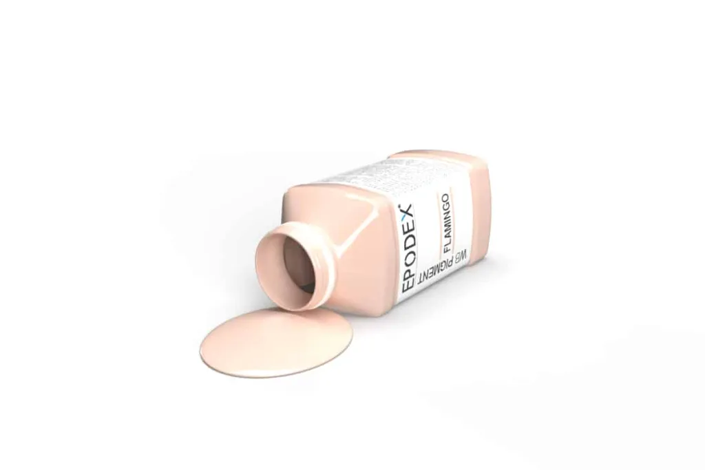 Colour pigment flamingo