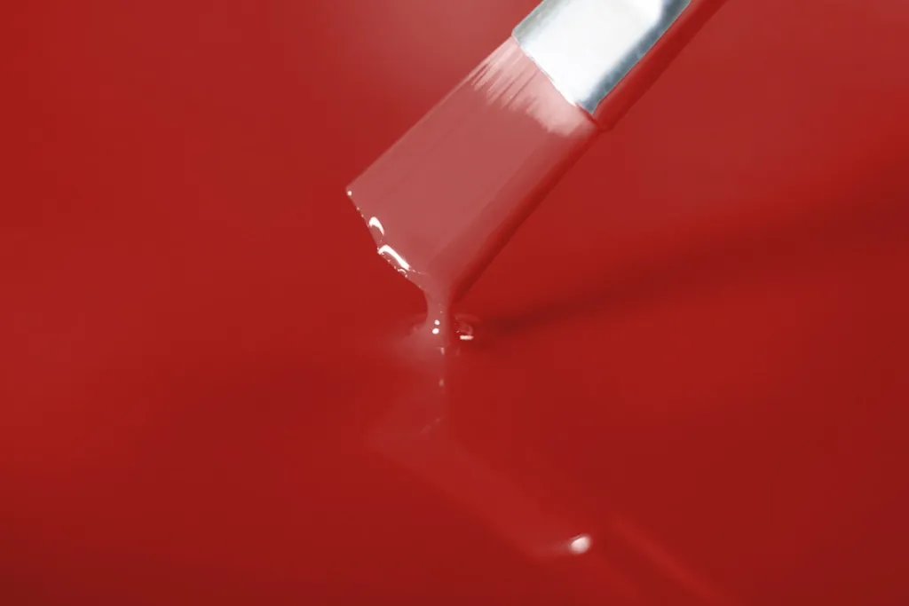 Epoxy Resin pouring resin RAL flame red