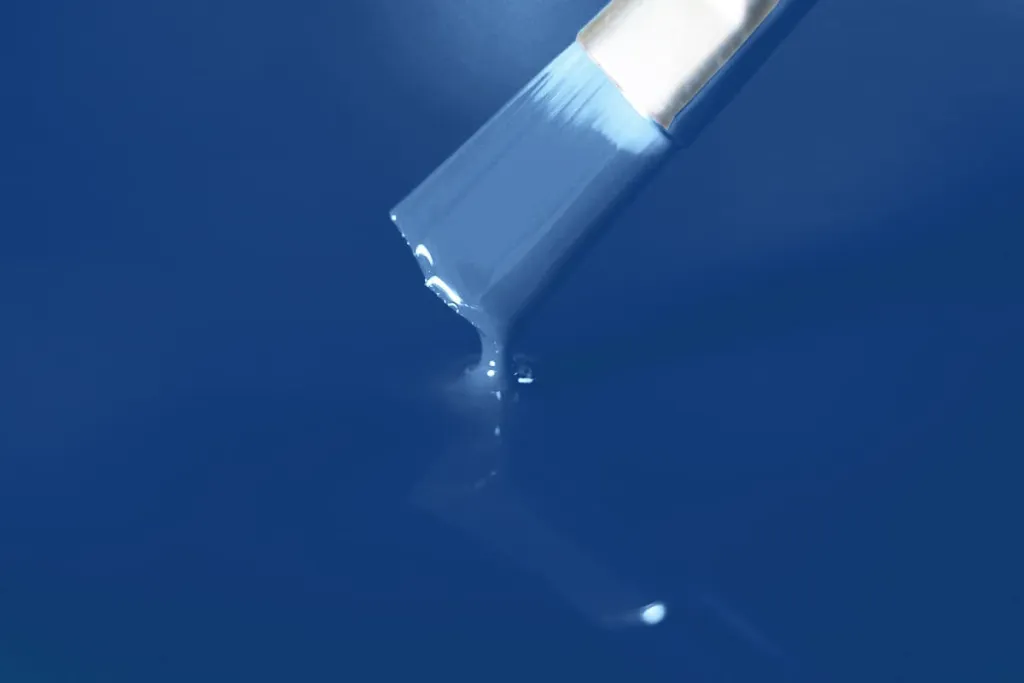 Epoxy Resin pouring resin RAL azure blue