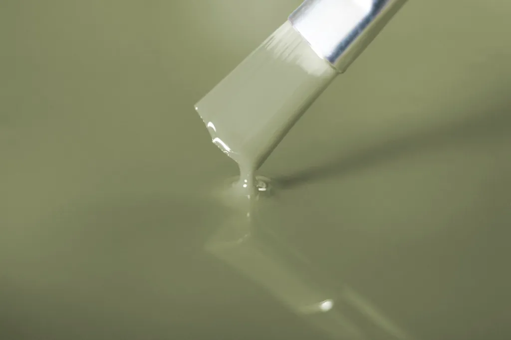 Epoxy Resin pouring resin RAL olive green