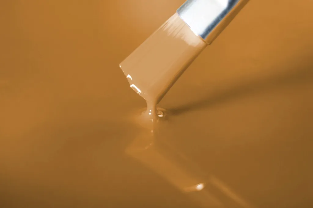 Epoxy Resin pouring resin RAL ochre brown