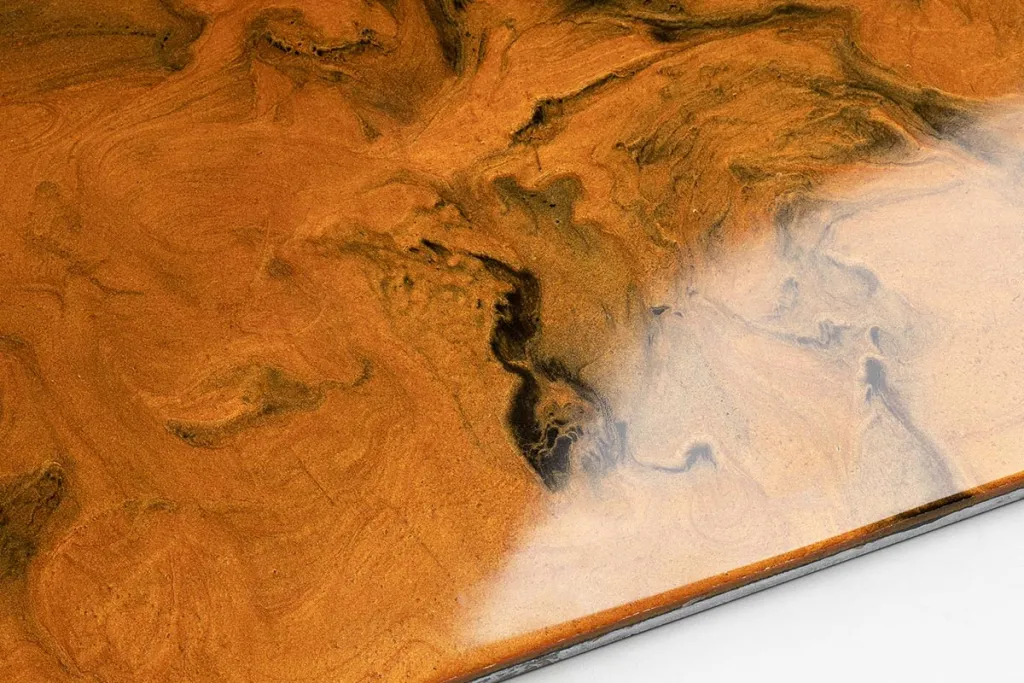 Epoxy Resin havana bronze brown