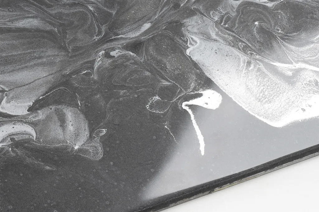 Epoxy Resin satin grey platinum