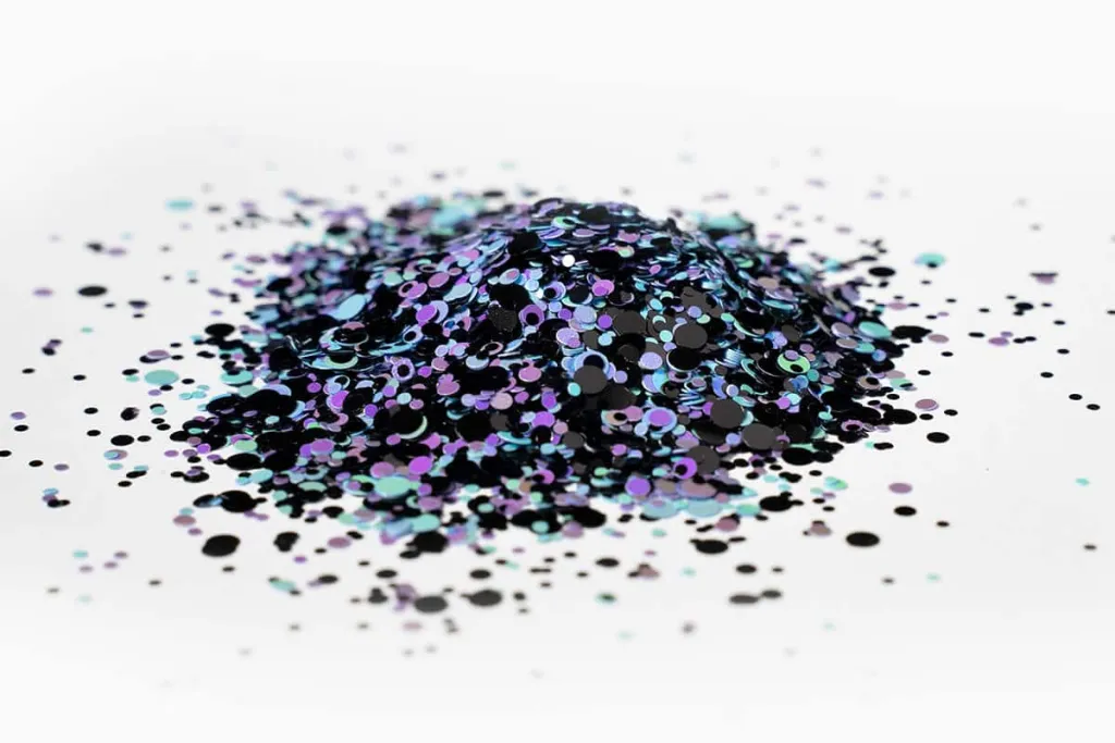 Glitter Paint flake mystery