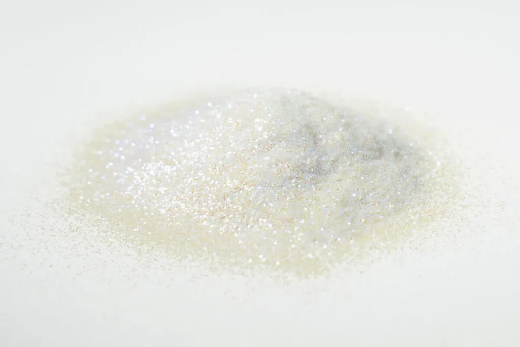 Glitter Paint pigment blue