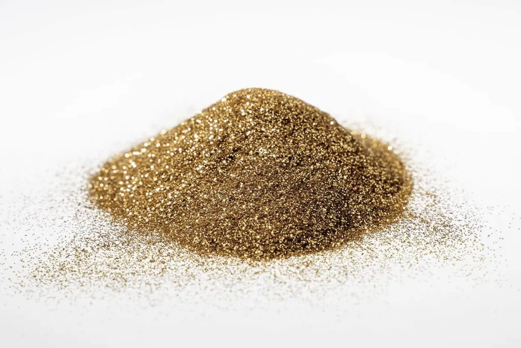 Glitter Paint pigment bronze