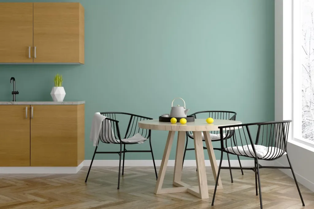 Latex Paint turquoise