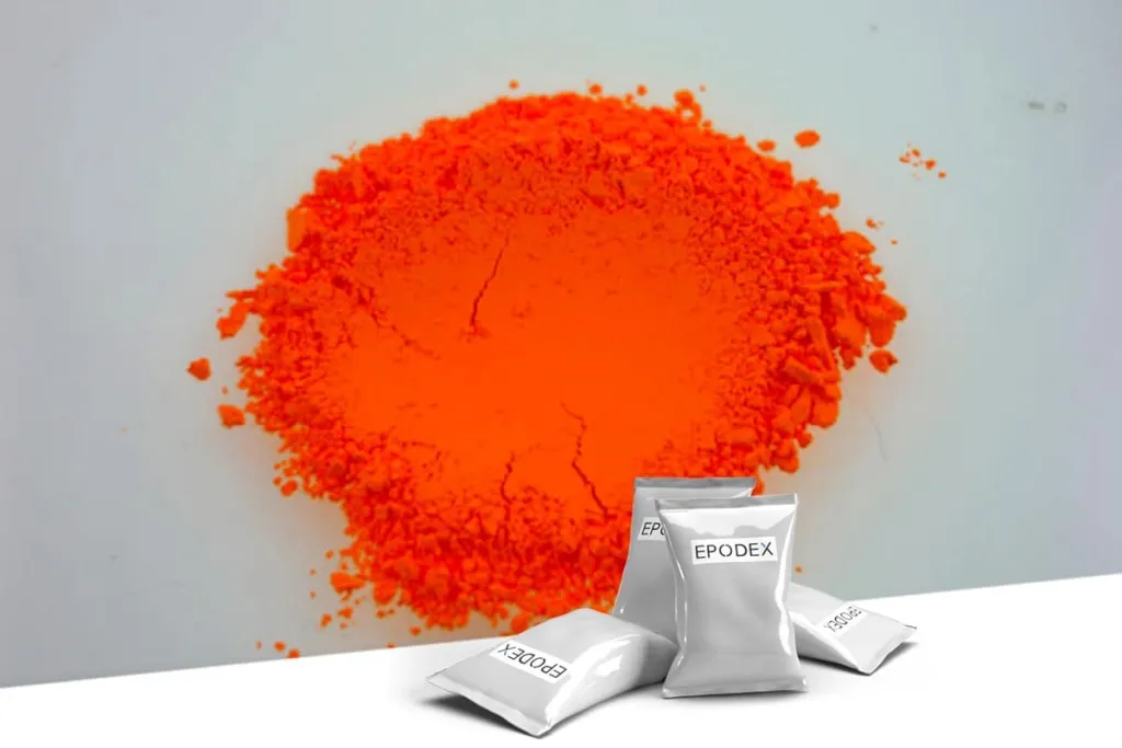 Neon orange Epoxy Resin Paint pigment