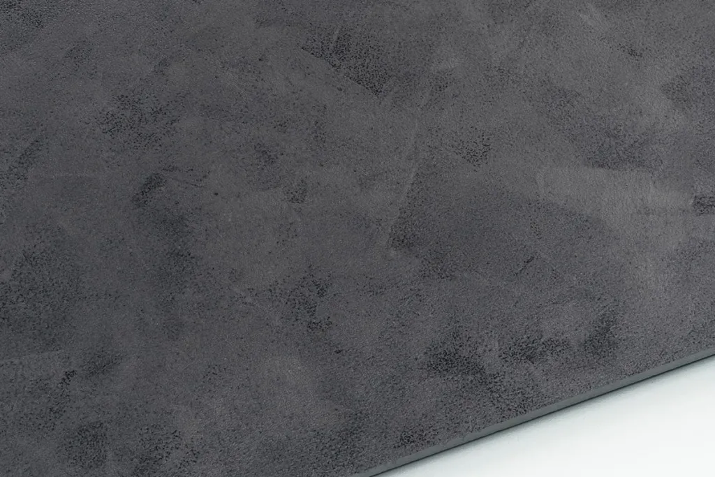 Polyurethane brush effect Paint satin grey