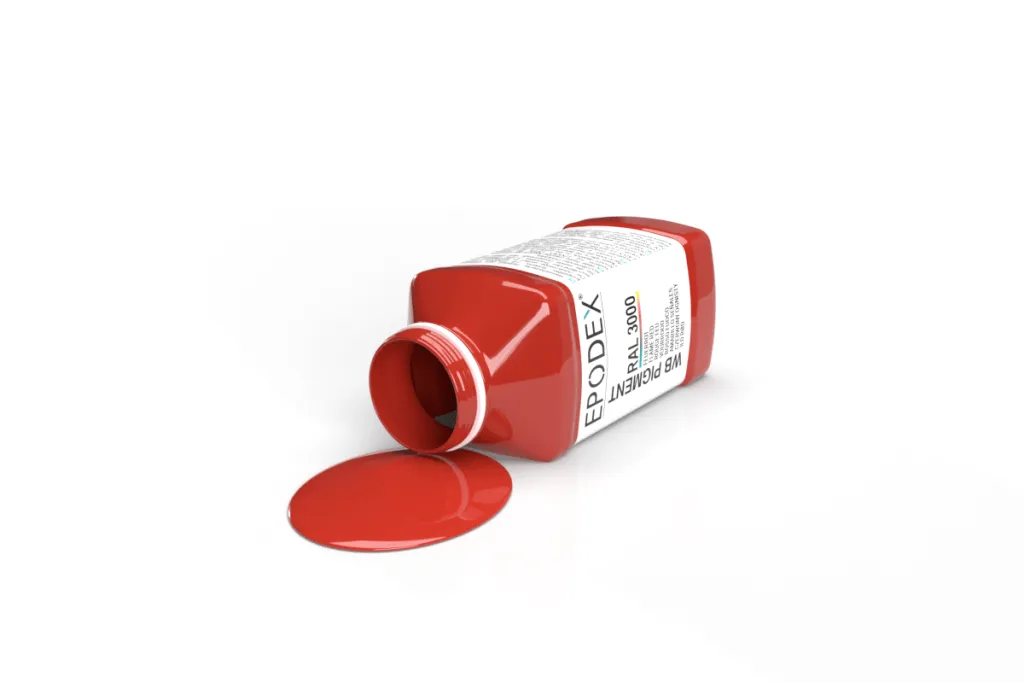 WB pigment flame red RAL