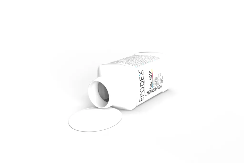 WB pigment Resin white RAL