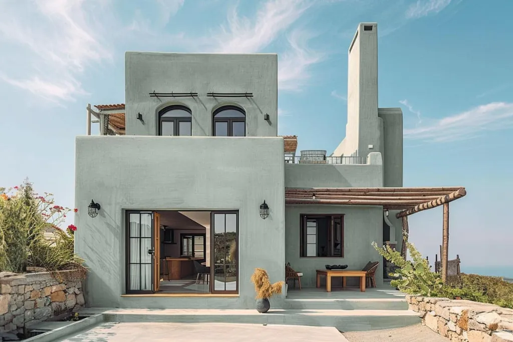 Microcement Floors wall outdoor