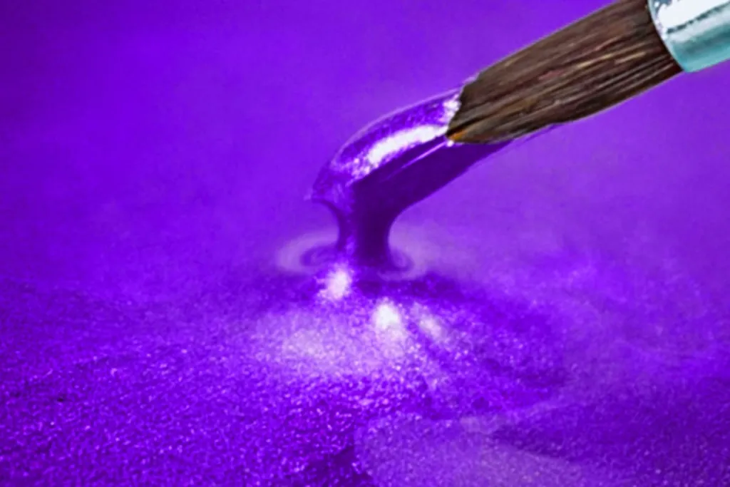 Epoxy Resin metallic grape purple