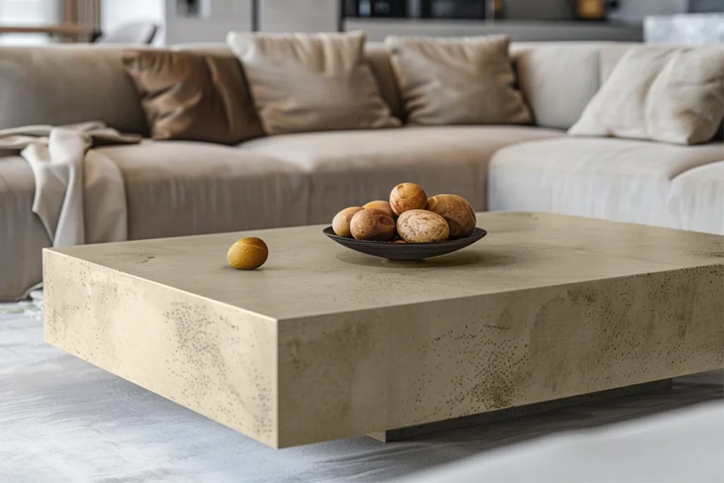 Microcement Floors furniture table EPODEX