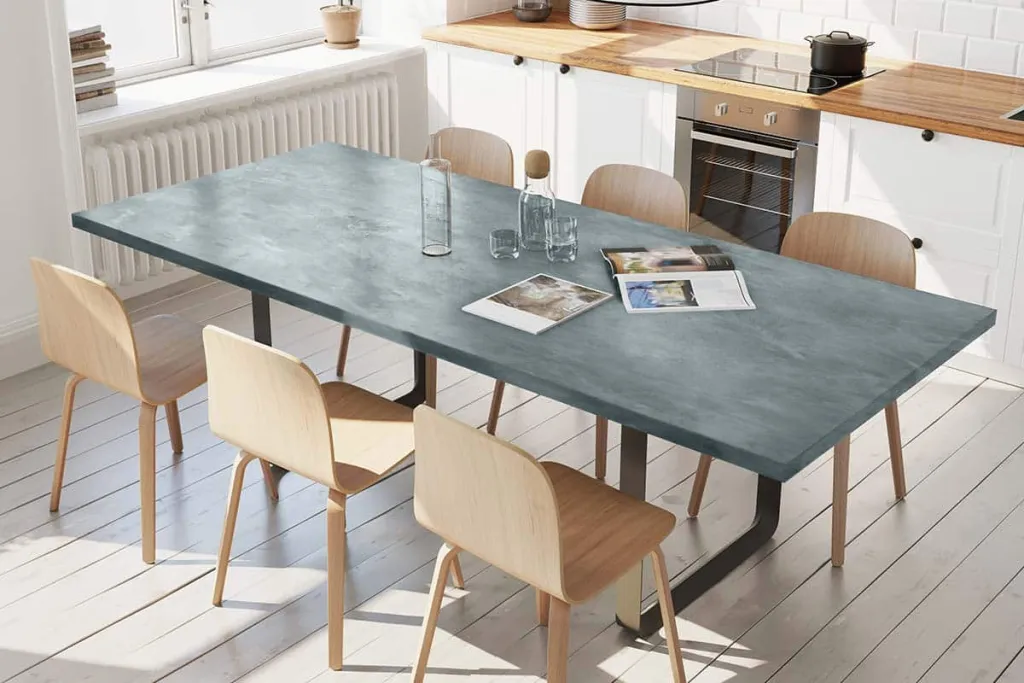 Microcement Floors furniture industry