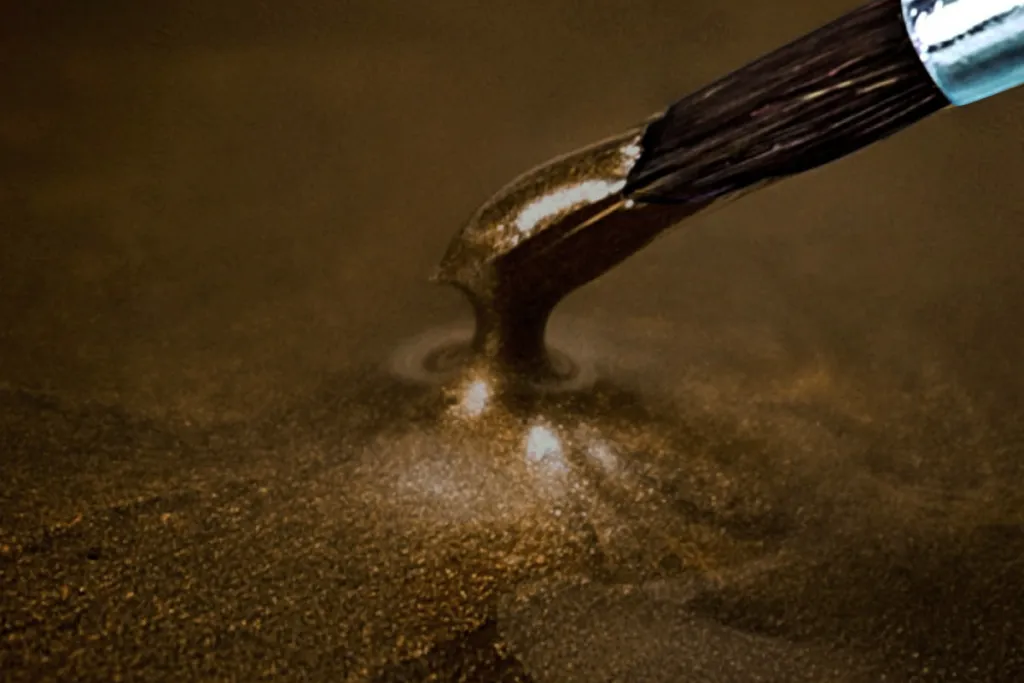 Epoxy Resin metallic dark brown