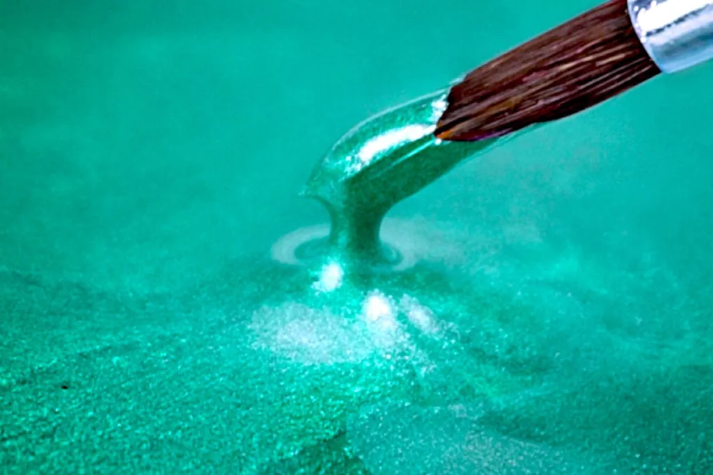 Epoxy Resin metallic pacific turquoise