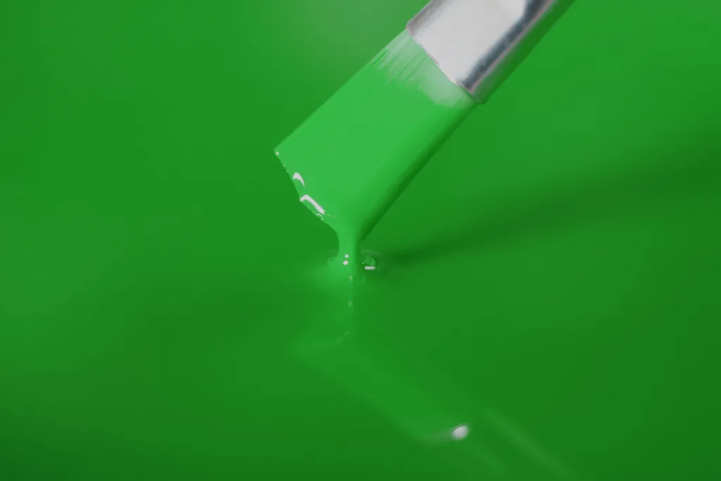 deep pour resin Art Resin Paint RAL green resin
