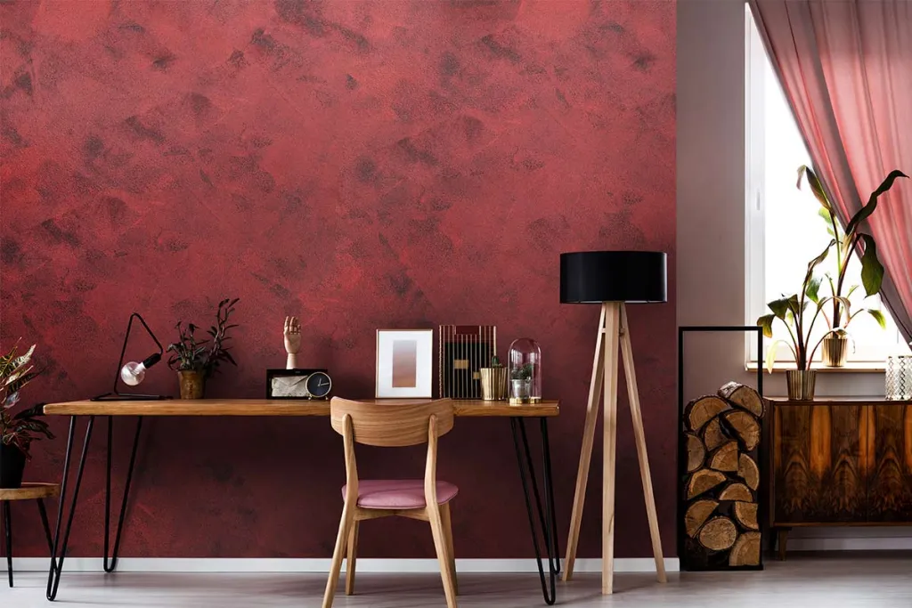 Metallic brush interior paint carbon