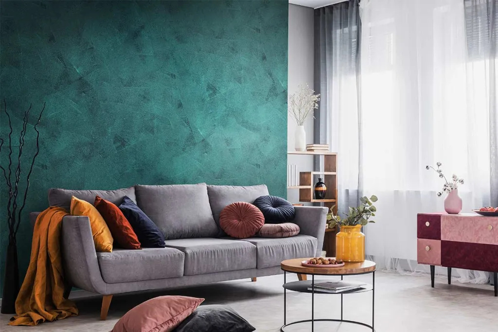 Metallic brush interior paint pacific