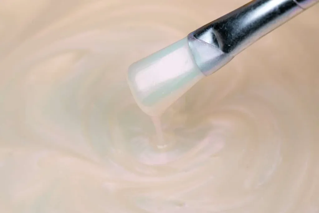 Perlmutt red pigment