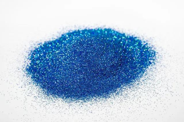 BLUE - Holographic Glitter Powder Glitter Paint pigment blue