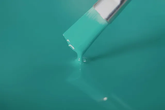 Art Resin Floor Coating Epoxy Resin RAL turquoise blue