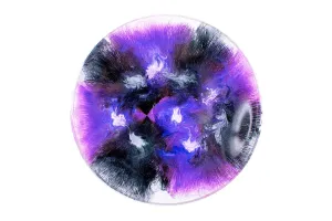 Alcohol ink Epoxy Resin colour violet