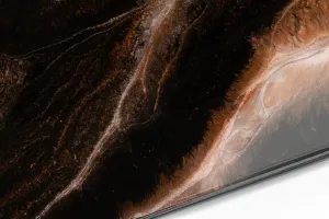 Epoxy Resin countertop spice brown