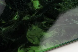 Epoxy Resin bahia green jet black varnish