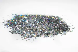 Glitter Paint flake silverstar