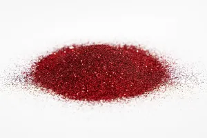 Glitter Paint pigment red