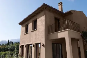 Microcement Floors outdoors cappucino