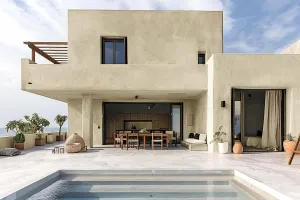 Microcement Floors outdoors ivory