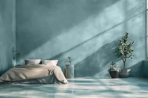 Microcement Floors wall pastel