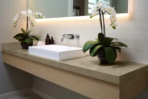 Microcement Floors furniture olive