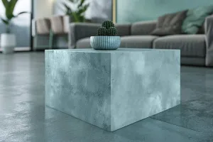 Microcement Floors furniture pastel