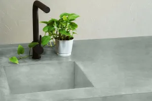 Microcement Floors furniture sage