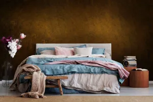 Flame copper brush effect wall Paint