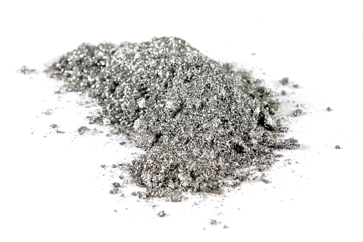 SATIN GRAY - Metallic Mica Powder - EPODEX - USA