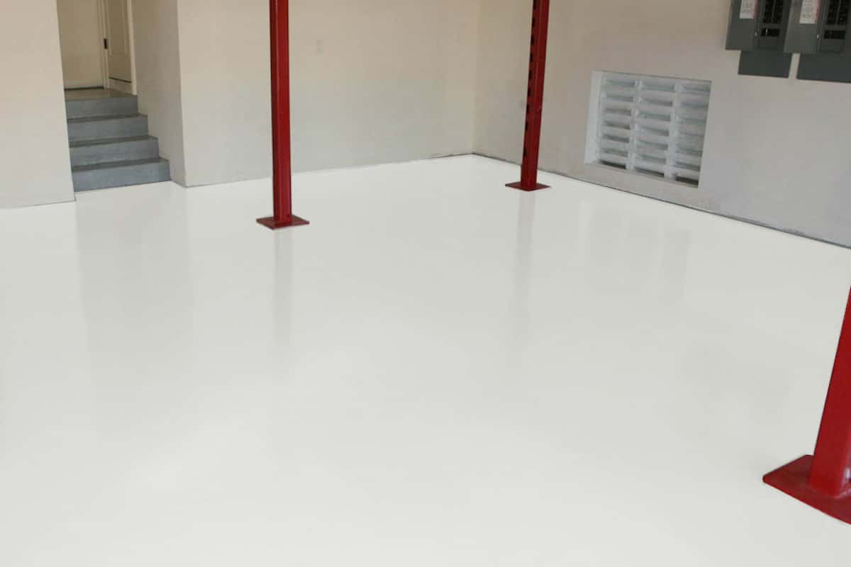 RAL9003 Signalweiss epodex epoxid harz bodenbeschichtung epoxy giesharz flooring