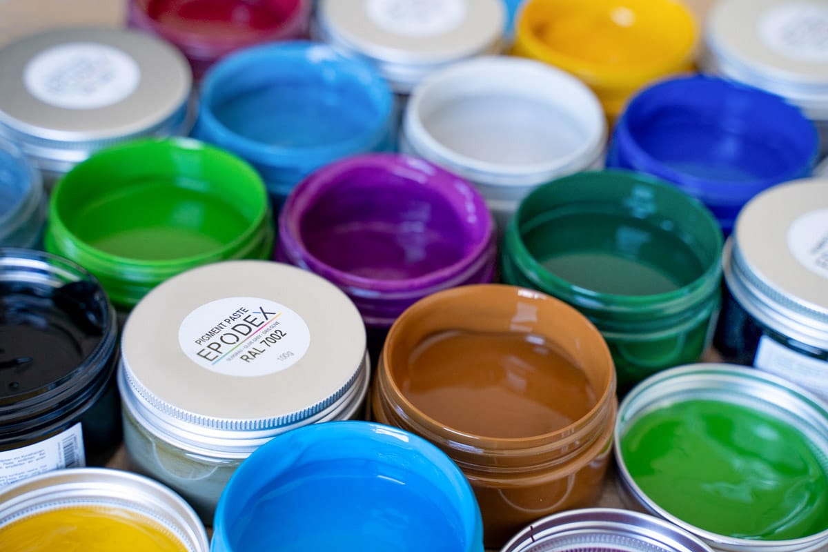 Epoxy Pigments and Colorants from EPODEX