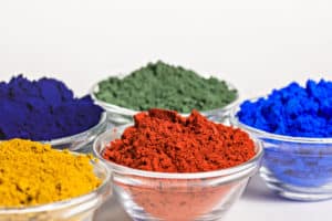 epoxy resin pigments powder